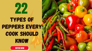 Spice Up Your Cooking with These Pepper Types peppers cooking spices [upl. by Graves]