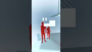 Superhot VR Airport Speedrun [upl. by Eirb]