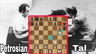 Mikhail Tal Vs Tigran Petrosian • USSR 1974 [upl. by Bald]