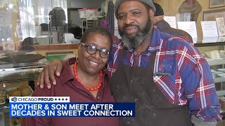 SWEET REUNION Chicago man discovers longlost mother is owner of local bakery helps run business [upl. by Mukund114]