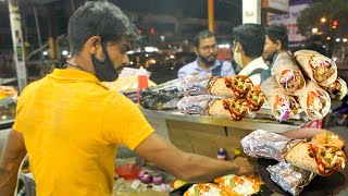 Veg Frankie Recipe  बाज़ार जैसी फ्रेंकी रोल रेसिपी  Mumbai Street Food [upl. by Festatus]