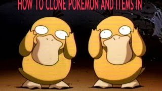 HOW TO CLONE POKEMON AND ITEMS IN X AND Y [upl. by Fania]