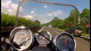 Suzuki Bandit 1200 S runs over speedo  GSF 1200 S jenseits des Tachos [upl. by Zurc]