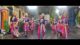 Jathiswaram Song Classical Dance by Bindu and team [upl. by Nibbor960]