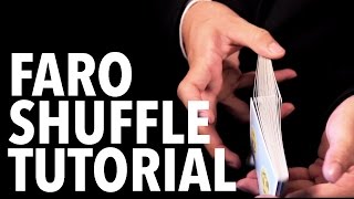 Cardistry for Beginners Shuffles  Faro Shuffle Tutorial [upl. by Amoihc]