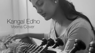 Kangal Edho  Geethiyaa Varman  Veena Cover [upl. by Nyla]