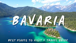 Top 10 Best Places To Visit in Bavaria Germany  FREE Travel Guide [upl. by Gerianne]