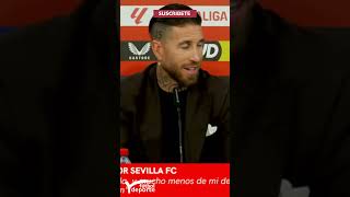 Sergio Ramos en su despedida del Sevilla FC habla sobre su situacion en la seleccion española [upl. by Kalindi856]