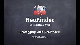 Geotagging with NeoFinder [upl. by Henleigh324]