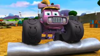 Bigfoot Presents Meteor and the Mighty Monster Trucks  Episode 04  quotThe Big Time Outquot [upl. by Adnilav198]