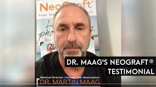 Dr Maags NeoGraft® Testimonial [upl. by Santini36]