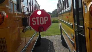 School bus warning lights [upl. by Egwan]