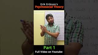 Erik Eriksons Psychosocial Theory Part 1 [upl. by Hnah968]