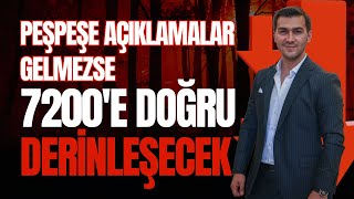 BU AÇIKLAMALAR YAPILMAZSA DÜŞÜŞLER 7200E DOĞRU DERİNLEŞEBİLİR [upl. by Aneeuqahs]