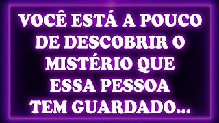 🚨💍Você Está a Pouco de Descobrir o Mistério que Esta Pessoa Tem Guardado Com  Mensagem dos Anjos [upl. by Epillihp182]