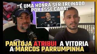 PANTOJA RASGA ELOGIOS A MARCUS PARRUMPINHA  “UMA HONRA TER ESSE CARA DO MEU LADO”  UFC 310 [upl. by Zanze]