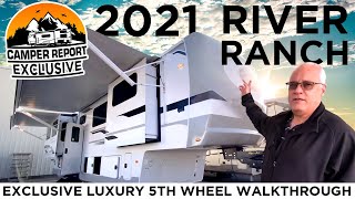 2021 River Ranch Luxury Fifth Wheel Tour [upl. by Nimra]