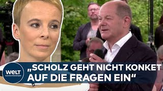 OLAF SCHOLZ quotVertrauensverlust kann man mit solchen künstlichen Bürgerdialogen nicht behebenquot [upl. by Bourne]