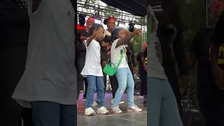 Stonebwoys children CJ and Jahjah dancing to Apotheke dance😂😂💥💥 youtubeshorts nanaamamcbrown [upl. by Lowe]