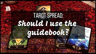 Should you use the guidebook Things to think about and a tarot spread to help you decide [upl. by Sirois]