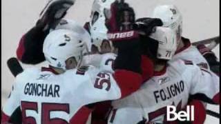 Senators vs Oilers All Access Highlights November 29 2010 [upl. by Ehtyaf]