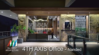 4TH AXIS DESIGN STUDIO  Nanded allaboutarchitecture [upl. by Neirod]