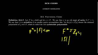 Roots of Unity and Finite Fields [upl. by Carmon]