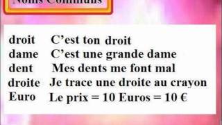 1000 mots indispensabe à connaître en français dictionnaire 312 [upl. by Shaver]