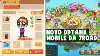 LANÇOU O DDTANK OFICIAL MOBILE DA 7ROAD  DDTANK ORIGIN [upl. by Egidius565]