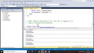 73MATHEMATICAL FUNCTIONS  POWER RAND SIGN SQRT SQUARE FUNCTIONS IN SQL  HINDI [upl. by Atirehgram]