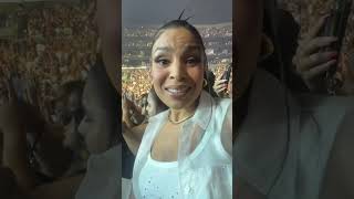 Jordin Sparks Sings quotNo Airquot With Crowd at Chris Brown Concert [upl. by Kliman]