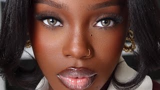 New Colored Contact Lens For Dark Eyes x Dark Skin Ft TTDEYE  Okemute Ugwuamaka [upl. by Piggy]