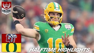 Fiesta Bowl HALFTIME HIGHLIGHTS Liberty Flames vs Oregon Ducks  ESPN College Football [upl. by Weisman780]