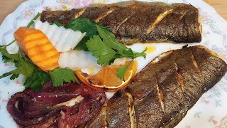 Fırında Alabalık Tarifi alabalik balik fırındabalık fish yemektarifleri shorts tasty [upl. by Nifled188]