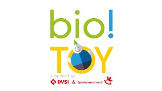 bioTOY  conference on sustainable toys made from renewable plastic [upl. by Auhel]