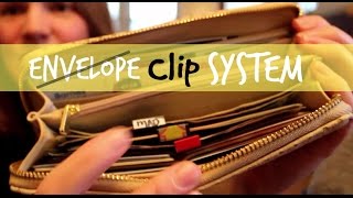 Cash Envelope System with Clips for Budgeting [upl. by Nomyad]