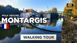 Beautiful Montargis  France  Walking tour [upl. by Neelahs]