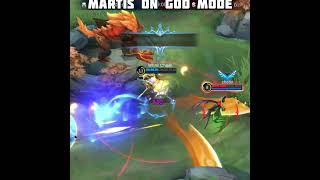 Martis on god mode 🥶🔥mobilelegends mlbb martisap9yt mlbbindonesia [upl. by Ciri]