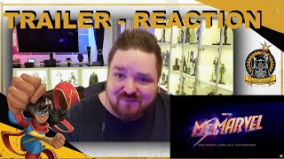 NerdBomb  Reaction  MS MARVEL  Trailer 1  MARVEL  German  Deutsch 2022 [upl. by Navanod]