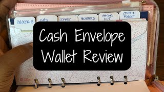 Cash Envelope Wallet Review Amazon  Three Way Cut cashenvelopesystem cashenvelopewallet [upl. by Nohtanhoj]