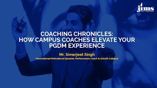 Simerjeet Singh Motivational Speaker  JIMS Rohini [upl. by Brocky841]