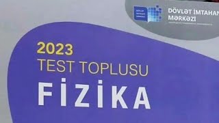 Fizika yeni test toplusu 1 ci hissə cavabları 2023 [upl. by Ahsenaj]