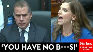 UNTHINKABLE MOMENT All Hell Breaks Loose As Nancy Mace Mercilessly Insults Hunter Biden To His Face [upl. by Siulesoj]