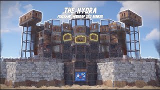 THE HYDRA  My LAST Base  Fallen Survival TUTORIAL  1216 DEEP 3x3 Base  Medium Size Group [upl. by Hewart4]