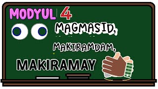 ESP 4 QUARTER 2 WEEK 4 MODULE 4 MAGMASID MAKIRAMDAM MAKIRAMAY MELCBASEDESP4QUARTER2 [upl. by Daugherty]