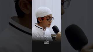 A Student Reads to Shaykh Mishary Al Afasy alafasy [upl. by Rabbaj]