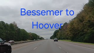 Driving from Bessemer to Hoover Alabama [upl. by Armillas]