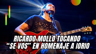 👏 RICARDO MOLLO homenajeó a IORIO en el Teatro Flores 271023 [upl. by Aisayn232]