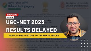 UGCNET December 2023 Results Delayed Due To Technical Issues  Gujarat SET And Other Updates [upl. by Houston]