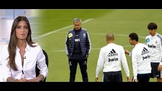 Sara Carbonero en La Jugada Televisa quotMourinho tiene muchos frentes abiertos en el Madridquot [upl. by Scherle]